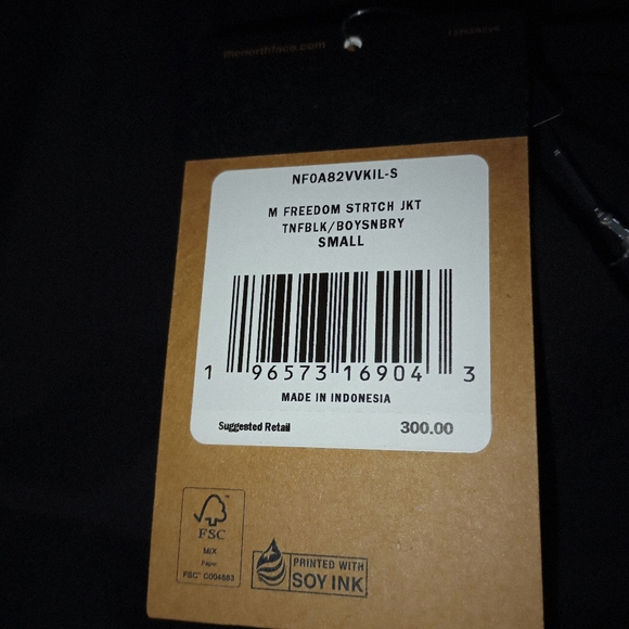 NWT THE NORTH FACE Men's Freedom Stretch Jacket Size Small - Picture 11 of 12
